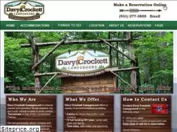 Sites similar to davycrockettcampground.com