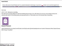 Sites similar to dawidpotocki.com