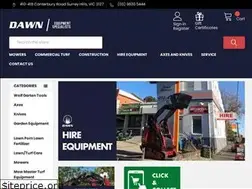 Sites similar to dawnmowers.com.au
