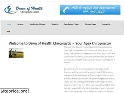 Sites similar to dawnofhealthchiropractic.com