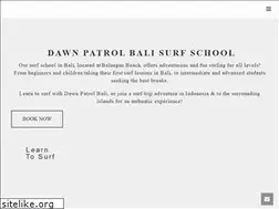 Sites similar to dawnpatrolbali.com