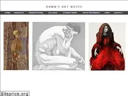 Sites similar to dawnsartnotes.com