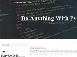 Sites similar to dawpy.com
