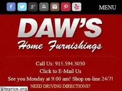 Sites similar to dawshomefurnishings.com
