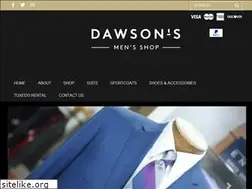 Sites similar to dawsonsmenshop.com