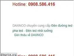 Sites similar to daxin.vn