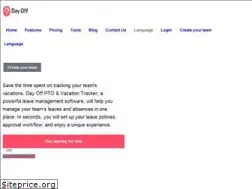 Sites similar to day-off.app