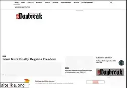 Sites similar to daybreak.ng