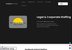 Sites similar to daybreakstaffing.com