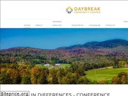 Sites similar to daybreakvermont.org