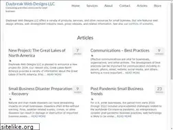 Sites similar to daybreakwebdesigns.com