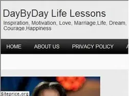 Sites similar to daybydaylifelessons.com