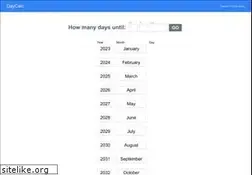 Sites similar to daycalc.appspot.com