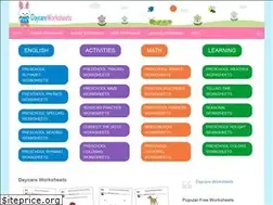 Sites similar to daycareworksheets.com