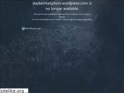 Sites similar to daykemtaitphcm.wordpress.com