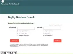 Sites similar to daylilydatabase.org