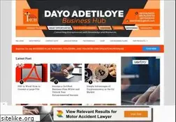 Sites similar to dayoadetiloye.com