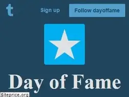 Sites similar to dayoffame.com