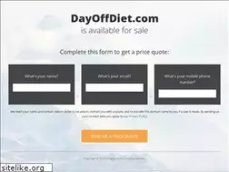 Sites similar to dayoffdiet.com