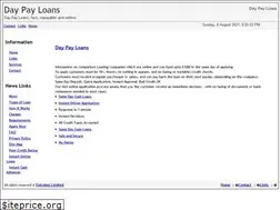 Sites similar to daypayloans.co.uk