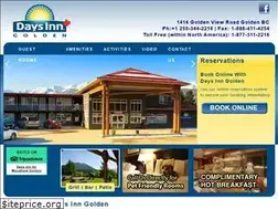 Sites similar to daysinngolden.ca