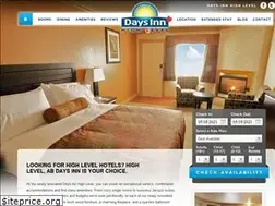 Sites similar to daysinnhighlevel.com