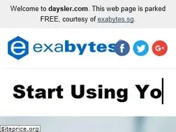 Sites similar to daysler.com