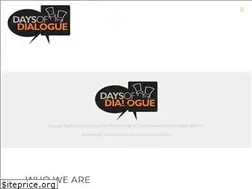 Sites similar to daysofdialogue.org