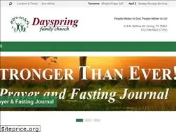 Sites similar to dayspringfamilychurch.org