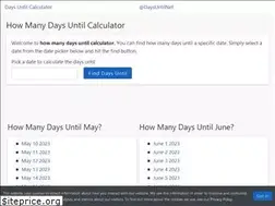 Sites similar to daysuntil.net