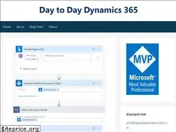 Sites similar to daytodaydynamics365.com