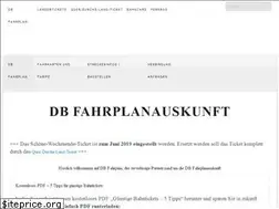 Sites similar to db-fahrplan.com