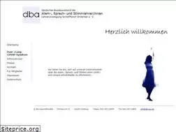 Sites similar to dba-ev.de