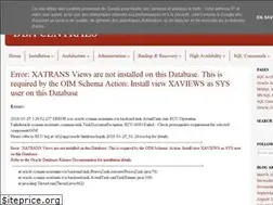 Sites similar to dbacentrals.blogspot.com