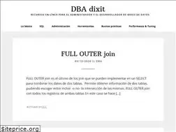 Sites similar to dbadixit.com