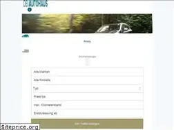 Sites similar to dbautohaus.de