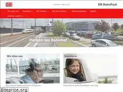 Sites similar to dbbahnpark.info