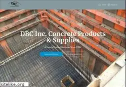 Sites similar to dbcconcretesupply.com