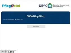 Sites similar to dbfk-pflegomat.de