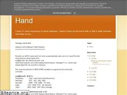 Sites similar to dbinourhand.blogspot.com