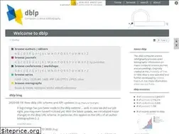Sites similar to dblp2.uni-trier.de