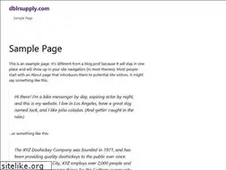 Sites similar to dblrsupply.com