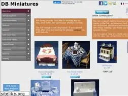 Sites similar to dbminiatures.co.uk