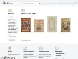 Sites similar to dbnl.org