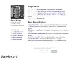 Sites similar to dbotha.com