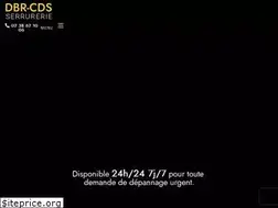Sites similar to dbr-cds-serrurerie.com