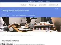 Sites similar to dbs.mathematik.uni-marburg.de