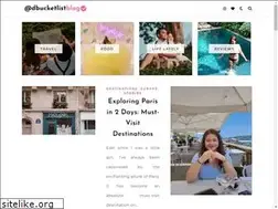 Sites similar to dbucketlist.com