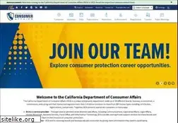 Sites similar to dca.ca.gov