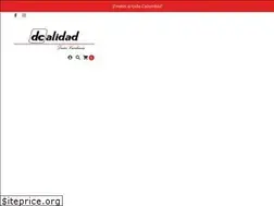Sites similar to dcalidad.com